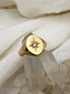 Star Set Signet ring