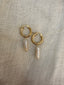 Biwa Pearl Hoops