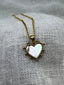 Pearl Heart Necklace